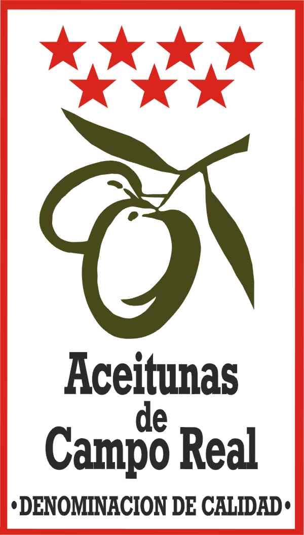 logotipo aceitunas de campo real