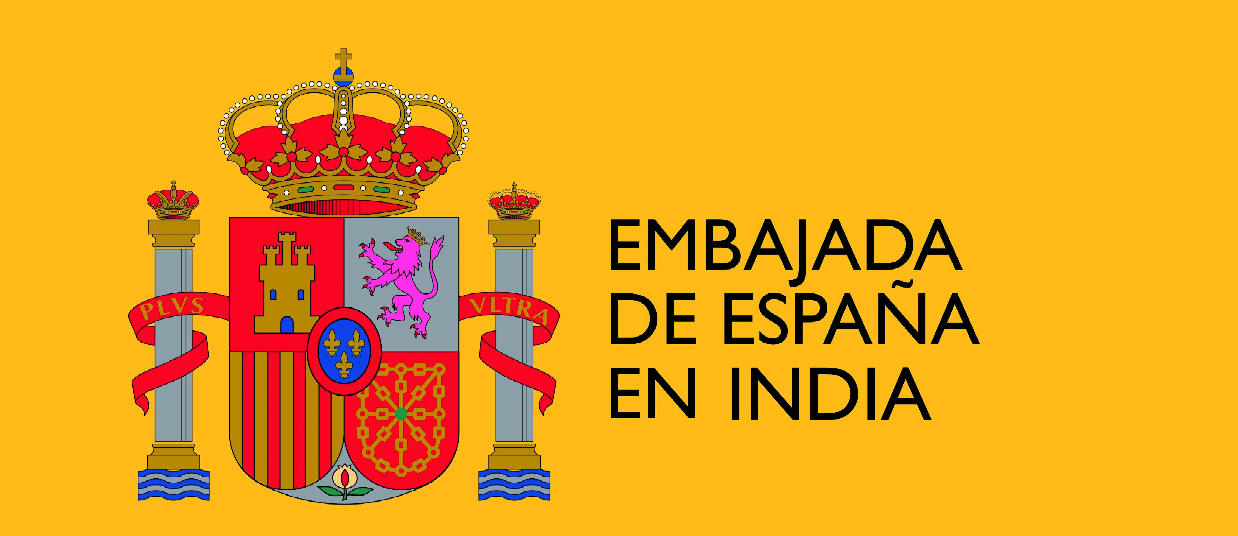 logotipo Embajada de España en India