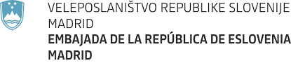 Logo de la Embajada de la República de Eslovenia en Madrid