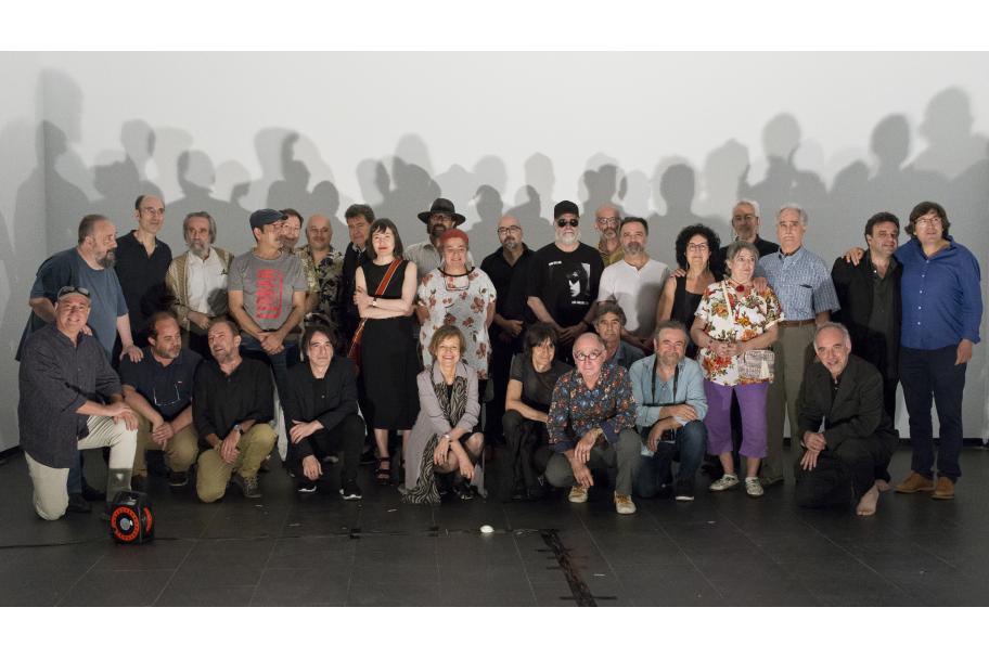 Inauguración de la exposición Espacio P en el CA2M, 2017. Foto: Arantxa Boyero