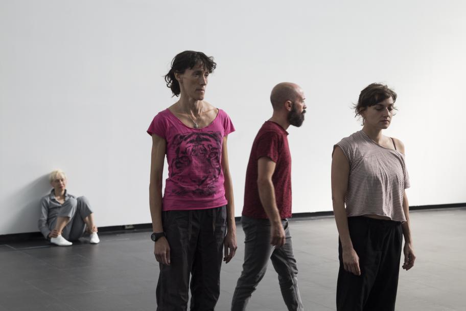 Una exposición coreografiada en el CA2M, 2017. Fotografía: Patricia Nieto