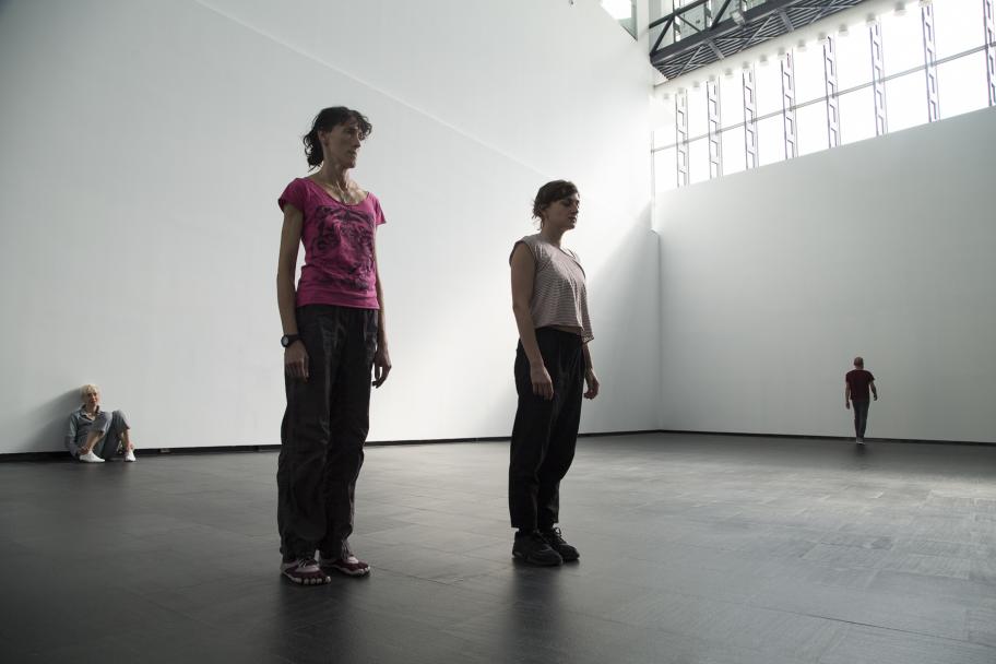 Una exposición coreografiada en el CA2M, 2017. Fotografía: Patricia Nieto