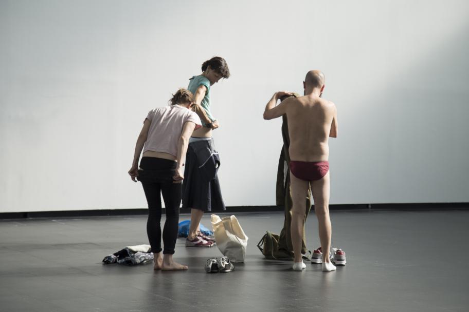 Una exposición coreografiada en el CA2M, 2017. Fotografía: Patricia Nieto