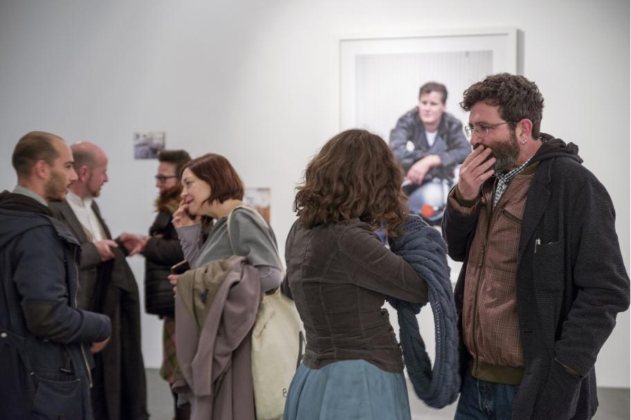 Inauguración de la exposición Cabello/Carceller CA2M, 2017. Foto: Andrés Arranz