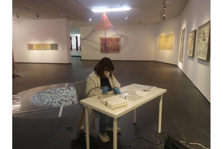 aspiración de textiles