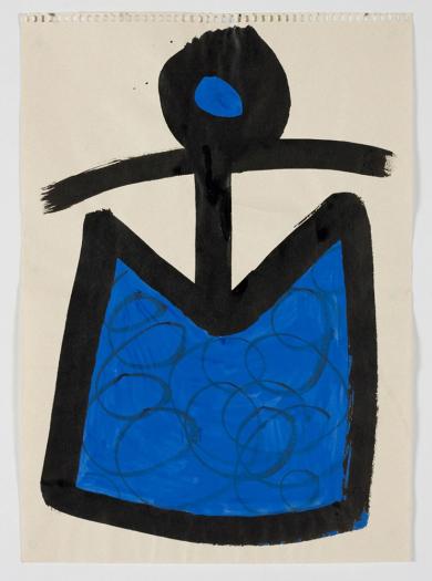 Main image of the artwork Sin título (Boceto para cartel del Festival de Otoño)