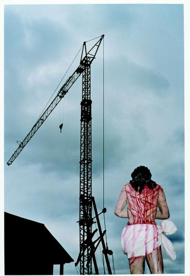 Main image of the artwork Sin título (Cristo y grúa)