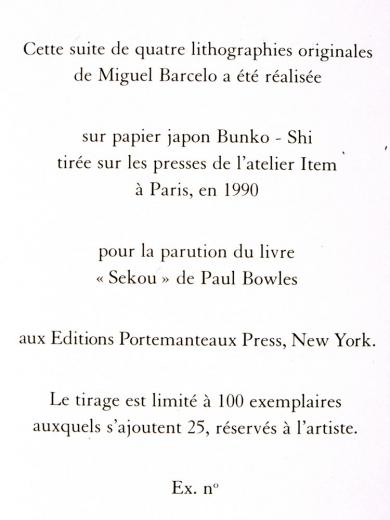 Main image of the artwork Carpeta "Sekou"