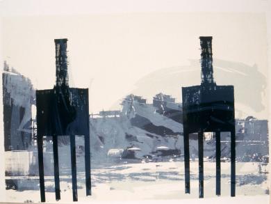 Main image of the artwork Paisaje industrial