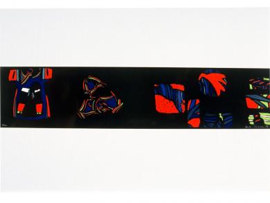 Main image of the artwork Tras la Vidriera Azul II