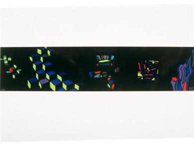 Main image of the artwork Tras la Vidriera Azul III