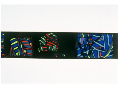 Main image of the artwork Tras la Vidriera Azul IV