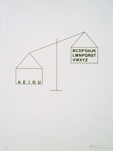 Main image of the artwork Vocales y consonantes