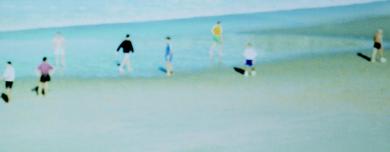Main image of the artwork Los paseantes de la playa