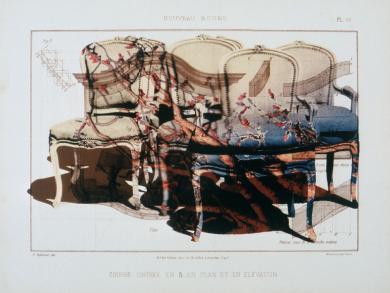 Main image of the artwork Courbe cintrée en S, en plan et en élévation