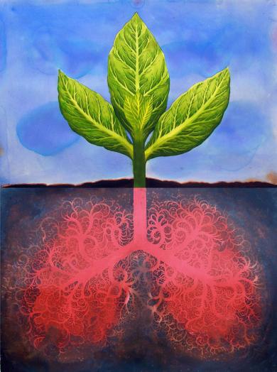 Main image of the artwork Sangre y savia (Tabaco)