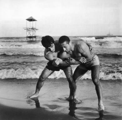 Main image of the artwork Luchadores