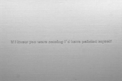 Main image of the artwork If I Knew You Were Coming I'd Have Painted Myself