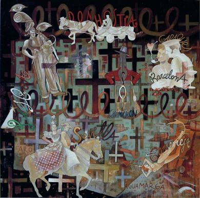 Main image of the artwork España en llamas