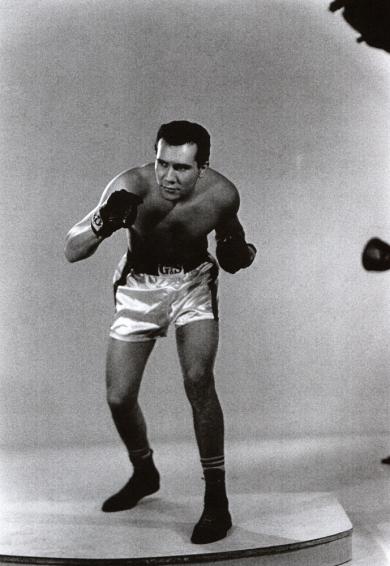 Main image of the artwork Al Brian. Serie Boxeadores