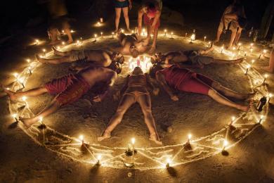 Main image of the artwork Velación colectiva de iniciados