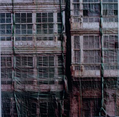 Main image of the artwork Sin título. Serie Detrás da pel, Fachadas