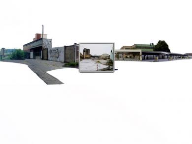 Main image of the artwork Caminando + I Palazzi Crollati