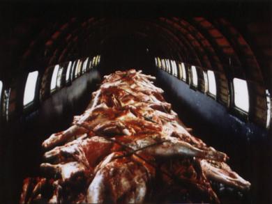 Main image of the artwork Carne en el avión