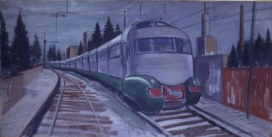 Main image of the artwork Trans-Europe Express