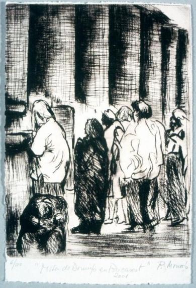 Main image of the artwork Misa de domingo en Bucarest