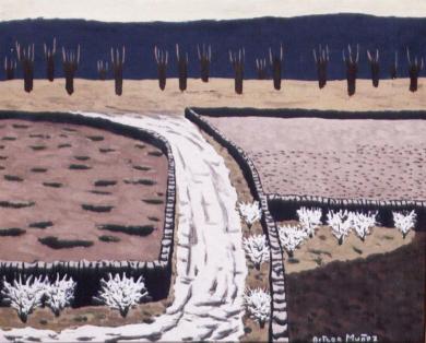 Main image of the artwork Castaños y retamas blancas