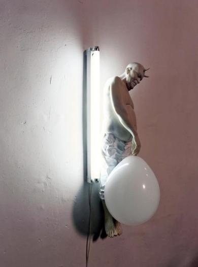 Main image of the artwork Dimoni Cucarell con globo blanco