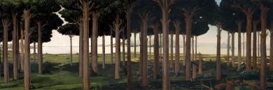 Main image of the artwork Serie espacios ocultos (Botticelli)- Iniciación a la primavera