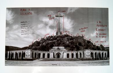 Main image of the artwork Ejercicios para pensar: Plan A: Ruta, Plan A: Escalar y Plan B:Enterrar