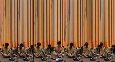 Main image of the artwork Contrato colectivo cromosaturado