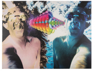 Main image of the artwork Sin título. Serie: Ojo de camaleón.