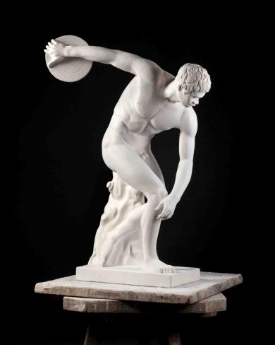 Main image of the artwork Discóbolo (negro)