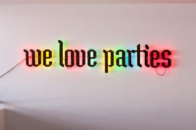 Main image of the artwork Let's think positive